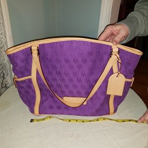 Plum purse